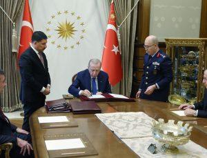 Cumhurbaşkanı Erdoğan YAŞ kararlarını imzaladı