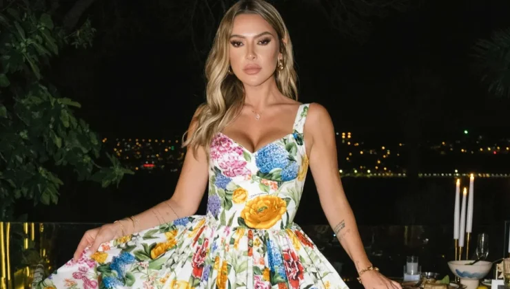 Hadise leopar bikinisiyle poz verdi!