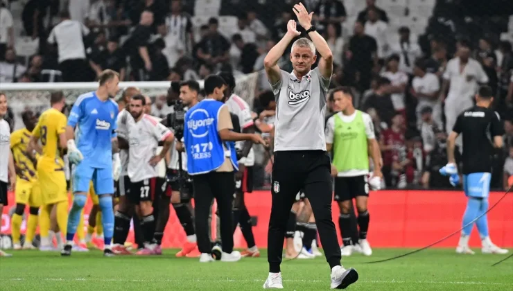 Beşiktaş tribünleri Ole Gunnar Solskjaer’i ıslıkladı!