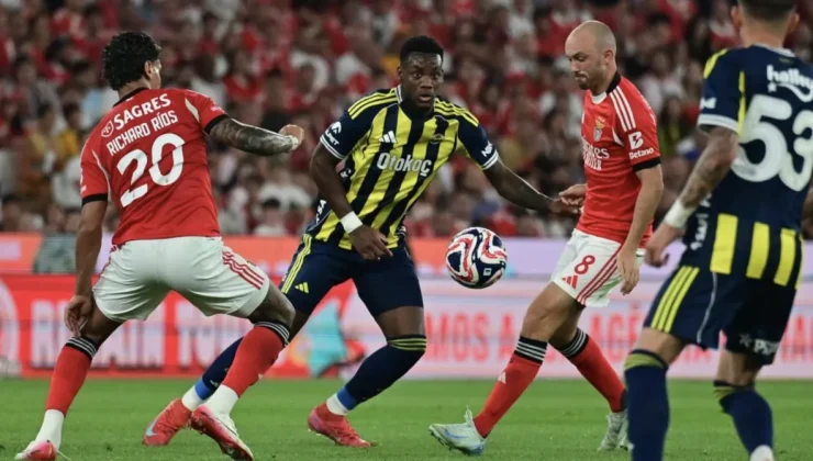 Fenerbahçe – Benfica: Muhtemel 11’ler