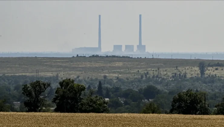 Ukrayna’daki Zaporijya Nükleer Santrali’nde bulunan destek tesisi vuruldu