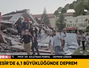 Balıkesir’den ilk görüntüler geldi!