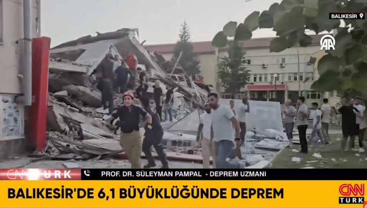 Balıkesir’den ilk görüntüler geldi!