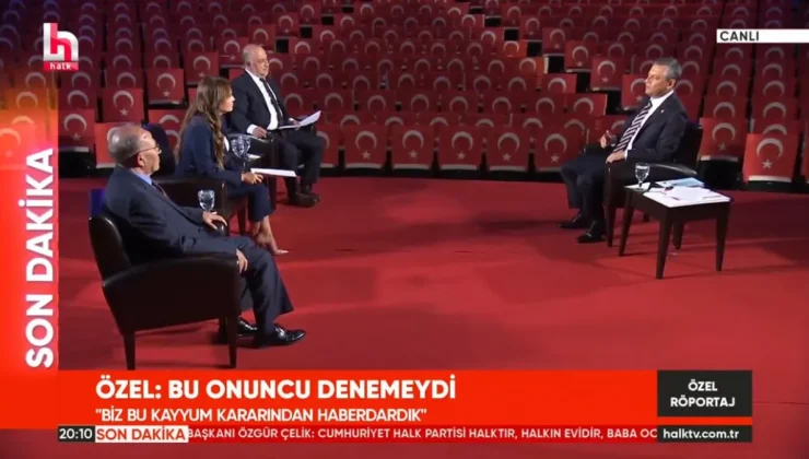CHP Genel Başkanı Özgür Özel’den karar sonrası ilk açıklama