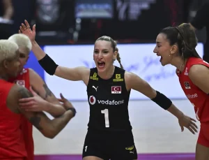 A Milli Kadın Voleybol Takımı, ABD’yi devirdi