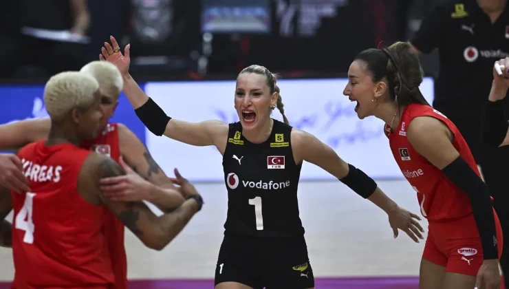 A Milli Kadın Voleybol Takımı, ABD’yi devirdi
