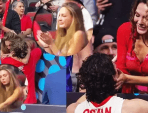 Cedi Osman mutluluğunu eşi Ebru Şahin’le paylaştı! Ünlü oyuncu gözyaşlarına hakim olamadı!