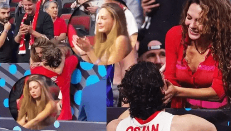 Cedi Osman mutluluğunu eşi Ebru Şahin’le paylaştı! Ünlü oyuncu gözyaşlarına hakim olamadı!