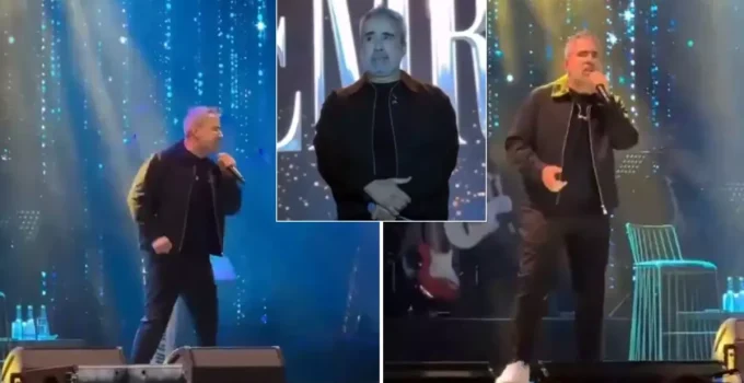 Emrah’ın son halini kimse tanımadı! Sahnede hüngür hüngür ağladı