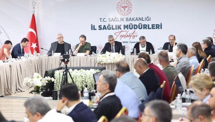Bakan Memişoğlu İl Sağlık Müdürleri ile toplantıda bir araya geldi