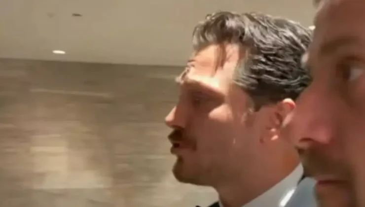 Galada panik anlar! Çağatay Ulusoy’un deprem şaşkınlığı