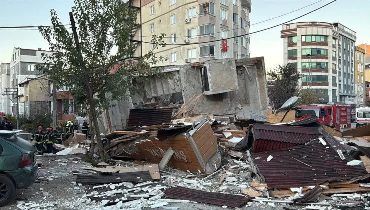 Gebze’de çöken binanın kaydığı ortaya çıktı