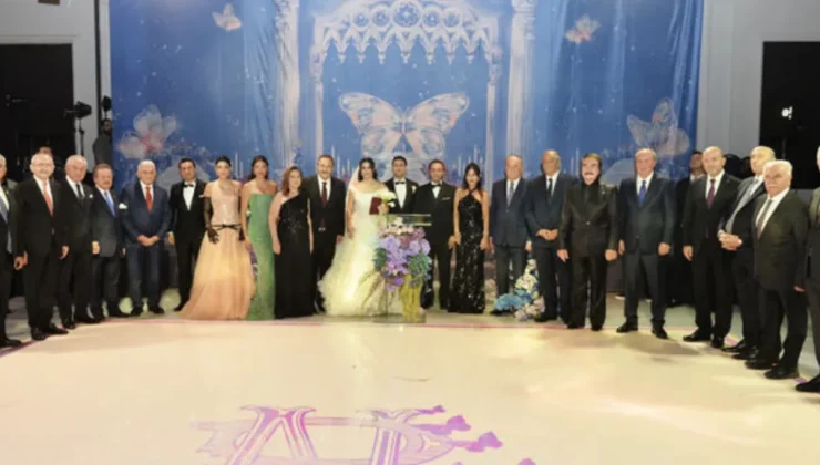 Mehmet Sevigen’in oğlu evlendi: Siyasiler düğüne akın etti