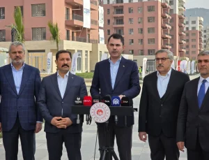 Murat Kurum, 500 bin sosyal konut projesinde başvuru sayısını açıkladı