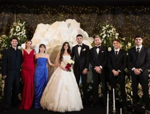 Samet Akaydin’in nikah şahitleri Galatasaraylı futbolcular oldu