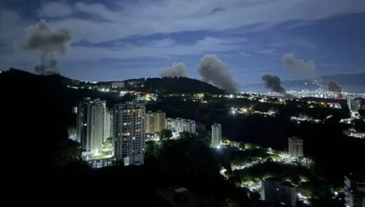 Venezuela’nın başkenti Caracas’ta patlama sesleri