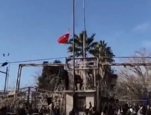 Nusaybin’de bayrak provokasyonu: PKK/SDG sempatizanlarına operasyon