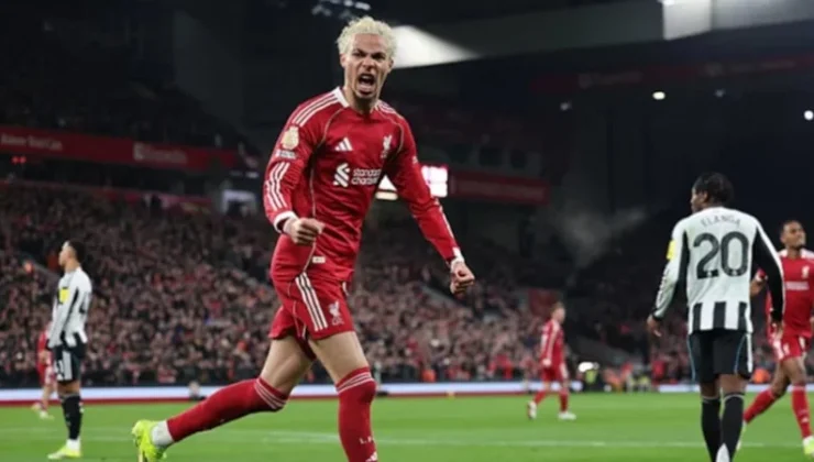 Liverpool, sahasında Newcastle United’ı mağlup etti