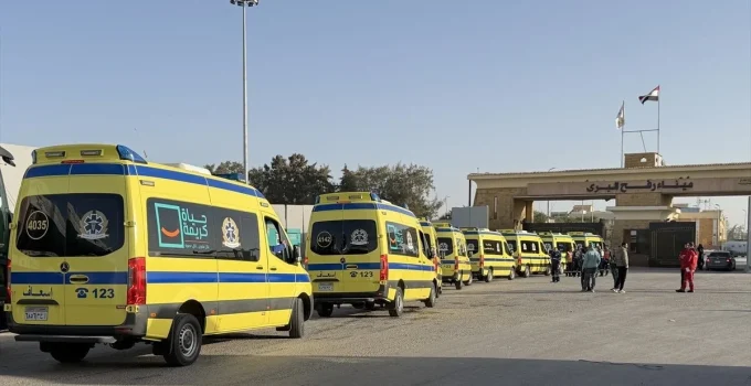 Refah Sınır Kapısı açıldı