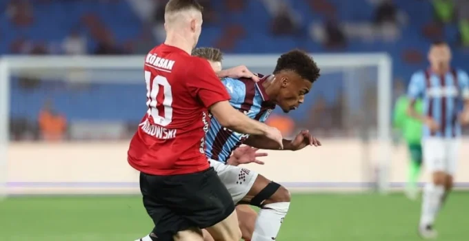 Gaziantep FK – Trabzonspor maçının muhtemel 11’leri