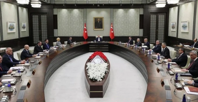 Kabine bugün toplanıyor: Ana gündem Terörsüz Türkiye süreci
