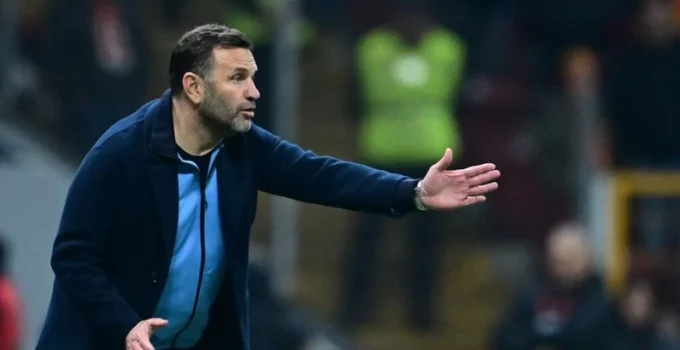 Okan Buruk: Beşiktaş maçıyla ilgili talebimiz olmadı